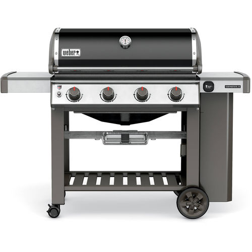 Газовое барбекю - GENESIS® II E-410 GBS® - Weber EUROPE - на роликах / из литого алюминия / из стали
