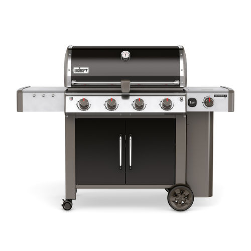 Газовое барбекю - GENESIS® II LX E-440 GBS® - Weber EUROPE - на роликах / из литого алюминия / из стали