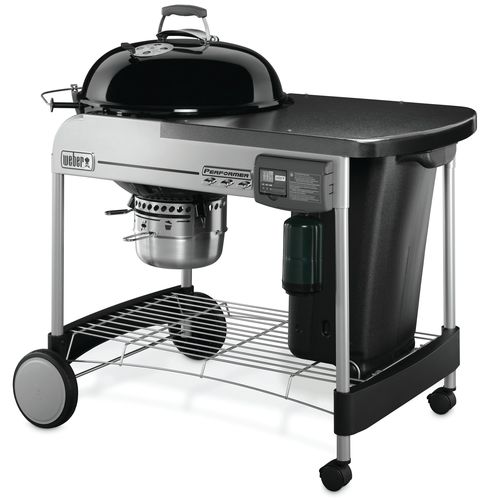 Барбекю на угле - PERFORMER PREMIUM - Weber EUROPE - на роликах / из стали