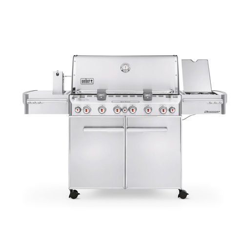 Газовое барбекю - SUMMIT® S-670 GBS® - Weber EUROPE - на роликах / из нержавеющей стали