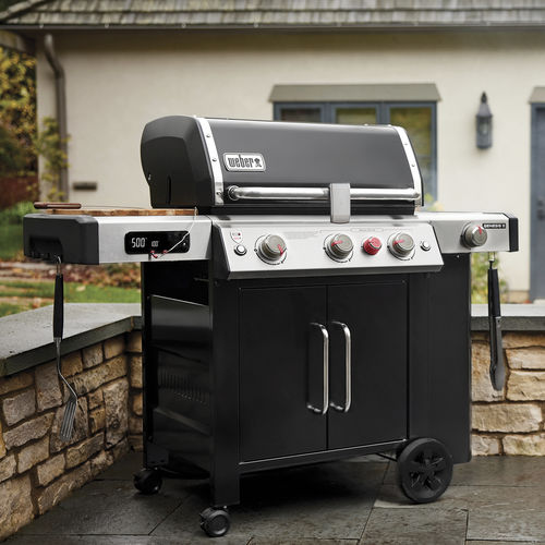 Газовое барбекю - GENESIS II EX-335 SMART GRILL - Weber EUROPE - на роликах / напольное / из нержавеющей стали