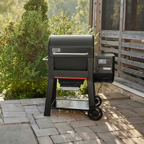 Барбекю с деревянными гранулами - SEARWOOD&reg; - Weber EUROPE - для профессионального использования / на роликах / настольное