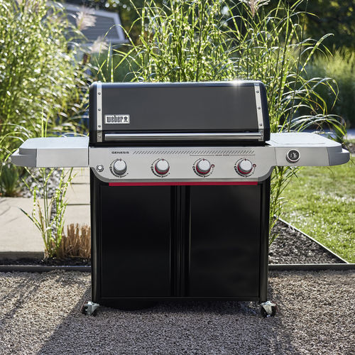 Барбекю газ - GENESIS&reg; EX-425W - Weber EUROPE - на роликах / из стали / из чугуна