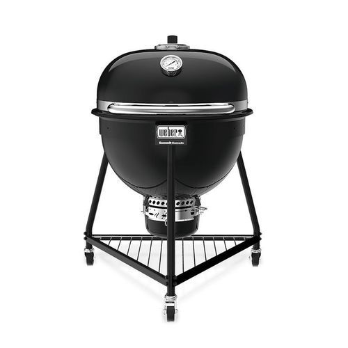 Барбекю на угле - SUMMIT&reg; KAMADO E6 - Weber EUROPE - на роликах / мобильное / сталь