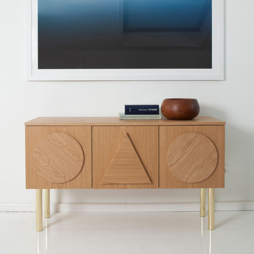 Буфет дизайн Баухаус - REMIX - Hans Hansen Furniture - из лакированной древесины / из дуба / из натурального дуба