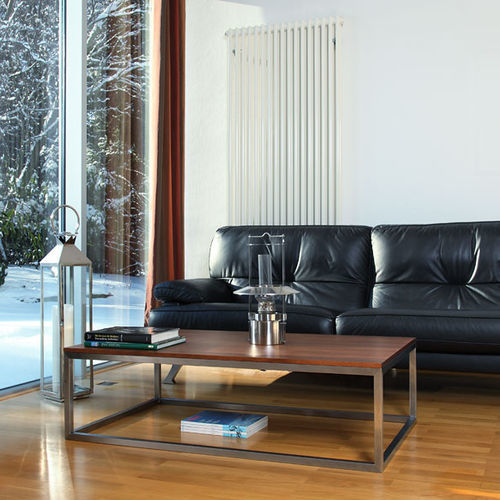 Современный журнальный столик - H 714 SIMPLE - Hans Hansen Furniture - из стекла / из цельной древесины / из ламината высокого давления