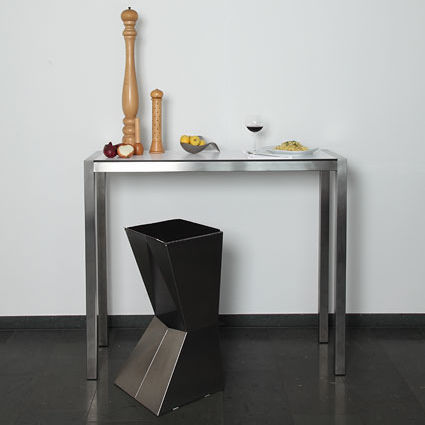 Современный высокий стол для еды стоя - HR 873 EVENT - Hans Hansen Furniture - из ламината высокого давления / из цельной древесины / из стекла