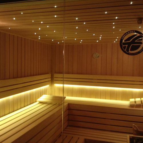 Современный потолочный светильник - STAR-STUDDED SKY - Freixanet Wellness - из стекла / LED / для сауны