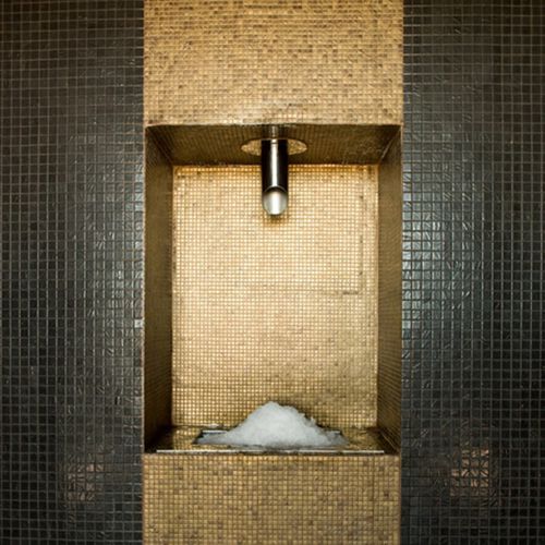 Снежный фонтан для спа-центра - Freixanet Wellness