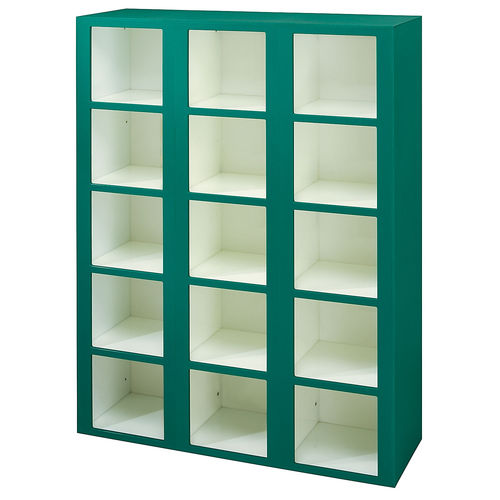 Шкафчик для раздевалки из пластика - CUBBY LOCKER - Bradley - для общественных учреждений / с открытой вешалкой