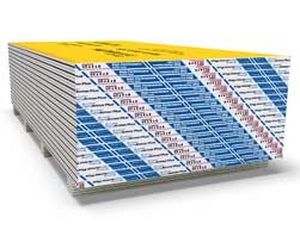 Водоупорный гипсокартон - DENSARMOR PLUS® - Georgia Pacific - усиленный / огнестойкий / для внутреннего пространства