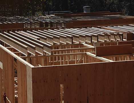 Балка из бруса из клееного шпона - JOIST - Georgia Pacific - из цельной древесины / в форме I