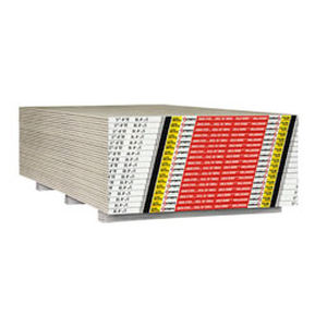 Усиленный гипсокартон - GOLD BOND® REGULAR - National Gypsum - огнестойкий / экоэтикетка Greenguard® / с низким уровнем ЛОС