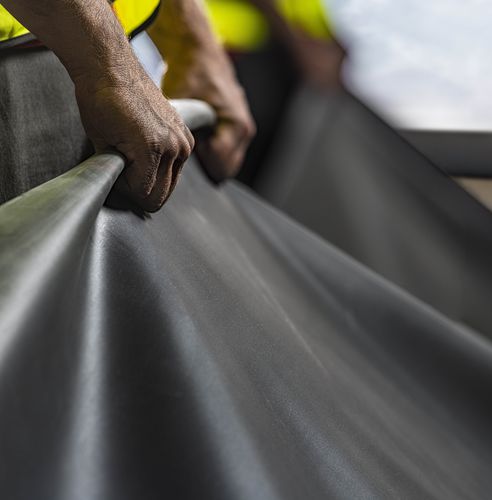 Изоляционная гидроизоляционная мембрана - RUBBERGARD™  - Holcim Elevate - для кровли / в рулонах / гибкая