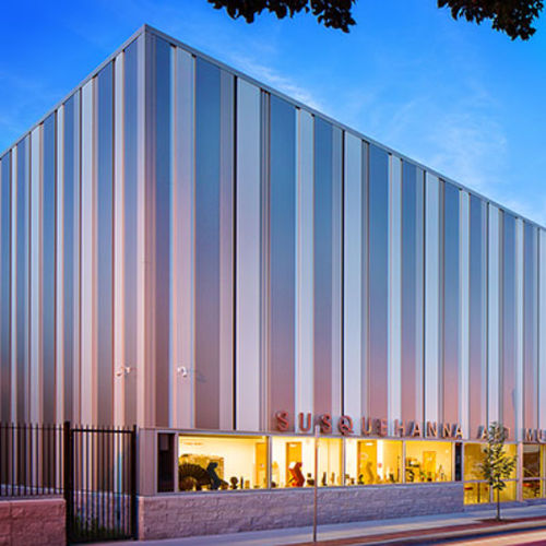 Панельная облицовка фасада - IW-20A - Centria Architectural Systems - из гальванизированной стали / ребристая