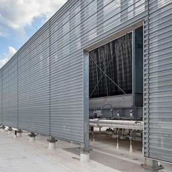 Перфорированное листовое железо - ECOSCREEN® : CS-260 - Centria Architectural Systems - ребристое / из алюминия / для облицовки