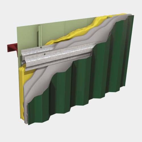 Огнестойкий гипсокартон - FIREWALL - Centria Architectural Systems - жесткий изоляционный материал / из алюминия / настенный