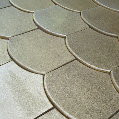 Черепица типа "бобровый хвост" - GLAZED SQUAMA - Ceipo ceramiche