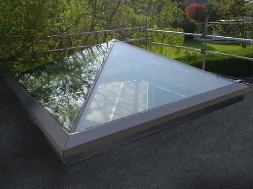 Стеклянная крыша из металла - PYRAMID - Glazing Innovations