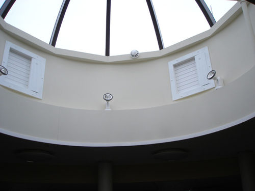 Стеклянная крыша из металла - CONICAL / FACETING - Glazing Innovations