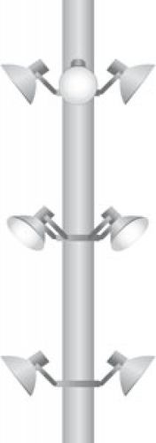 Городской фонарный столб - TOWER - Simon Lighting - современный / из стали / многожественный