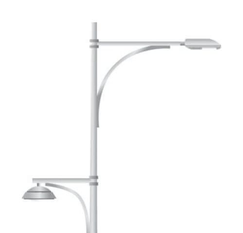 Городской фонарный столб - ESBELTA - Simon Lighting - современный / из стали / LED