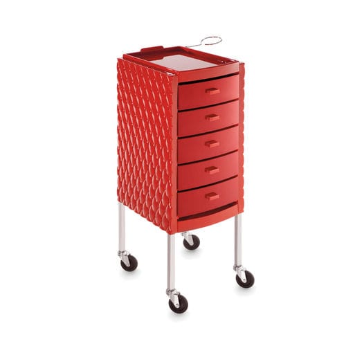 Тележка для медицинского ухода - DECORÌ - Artecno Srl - для парикмахерской / для салона красоты / из окрашенного металла