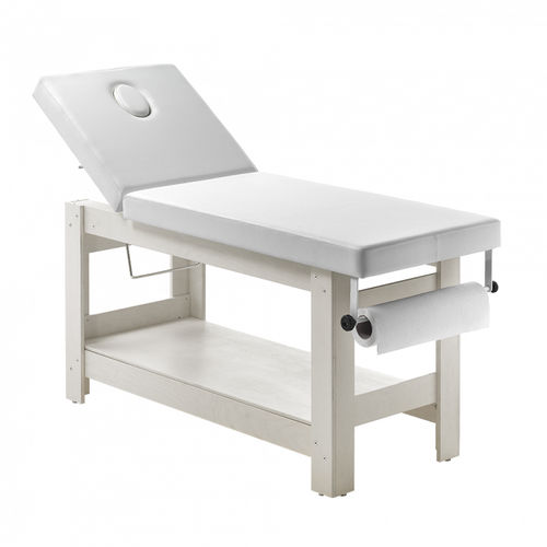 Фиксированный массажный стол - 512SOFT - Artecno Srl - из дерева / со встроенным ящиком / для профессионального использования