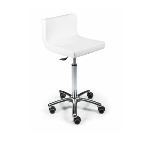 Современный Табурет для парикмахерской - IRON - Nelson Mobilier - с основанием из алюминия / 5-лучевой / на колесиках