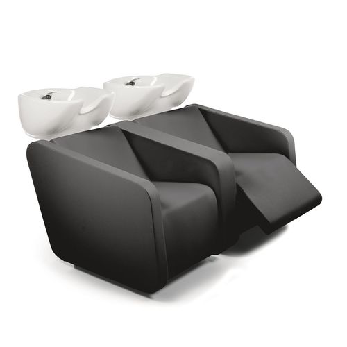 Раковина для мытья головы с опорой для ступней - GOWASH 2P - Nelson Mobilier - 2 места
