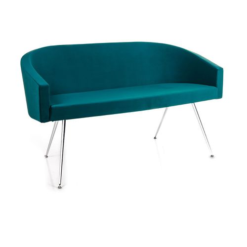 Современный диван - COSTE'S  - Nelson Mobilier - из ткани / коричневый / серый