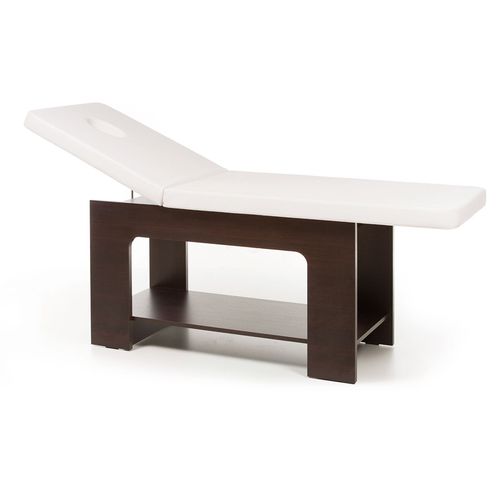 Фиксированный массажный стол - NELBY BED - Nelson Mobilier - складной / из дерева / со встроенным ящиком