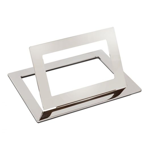 Современная подставка для ног - METAL - Nelson Mobilier - из хромированного металла / для салона красоты