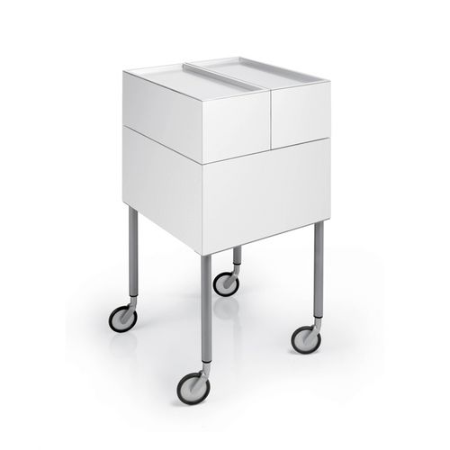 Тележка для медицинского ухода - NELBY T - Nelson Mobilier - для парикмахерской / для салона красоты / из метакрилата