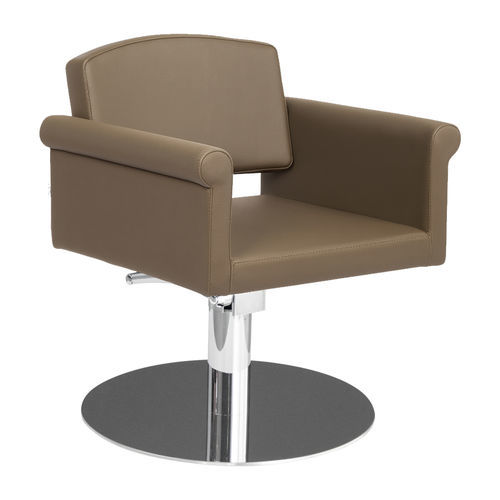 Современное парикмахерское кресло - CHARME - Nelson Mobilier - из искусственной кожи / с гидронасосом / регулируемое по высоте