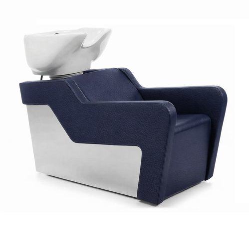 Раковина для мытья головы из искусственной кожи - TOPWASH CHROME - Nelson Mobilier - 1 место