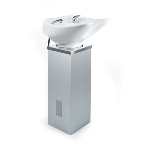 Раковина на ножке - ARMOR SUP - Nelson Mobilier - из керамики / из алюминия / с умягчителем воды