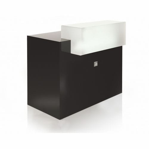 Административная стойка из ламината - LUMY II MEDIUM - Nelson Mobilier - из плексигласа / для парикмахерской