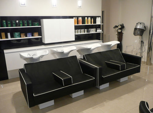 Раковина для мытья головы 2 места - SOFA - SASSI