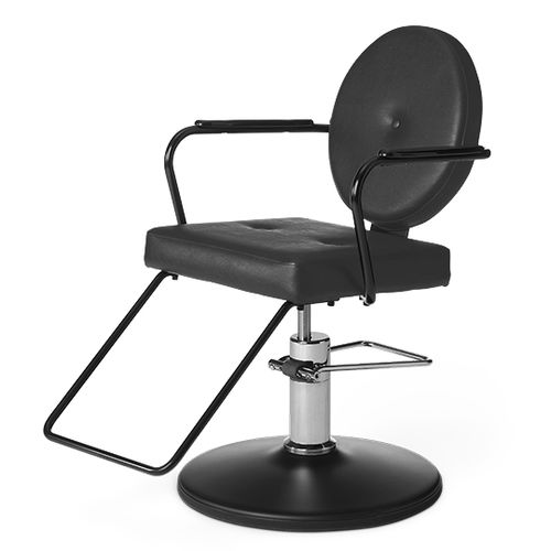 Современное парикмахерское кресло - ZEN KU - TAKARA BELMONT - из искусственной кожи / из металла / с гидронасосом