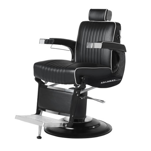 Кресло для парикмахерской из искусственной кожи - APOLLO 2 ELITE - TAKARA BELMONT - с опорой для ступней / с подголовником / с центральной опорой