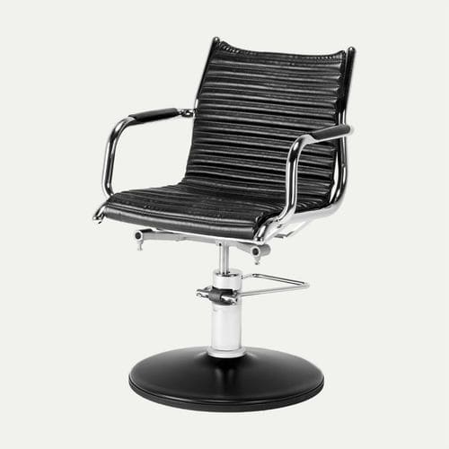 Современное парикмахерское кресло - FIORE - TAKARA BELMONT - из искусственной кожи / из металла / с гидронасосом