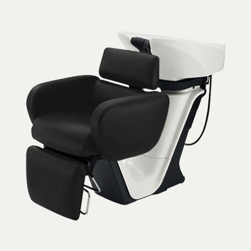 Раковина для мытья головы с опорой для ступней - RS PRIMO - TAKARA BELMONT - из искусственной кожи / из керамики / 1 место
