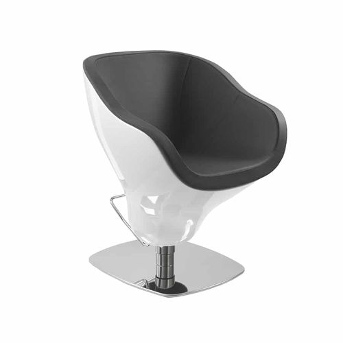 Современное парикмахерское кресло - CURVE - VEZZOSI - из искусственной кожи / из стекловолокна / из полированной стали