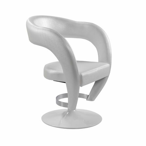Современное парикмахерское кресло - S-CHAIR - VEZZOSI - из искусственной кожи / из стали / с гидронасосом