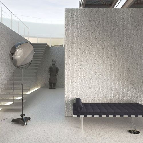 Мозаика из стекла - HEX ECO STONES - ONIX Mosaico - матовая / для интерьера / для бассейна