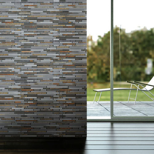 Мозаика из стекла - FUSSINGSTONE - ONIX Mosaico - для интерьера / для наружного применения / настенная