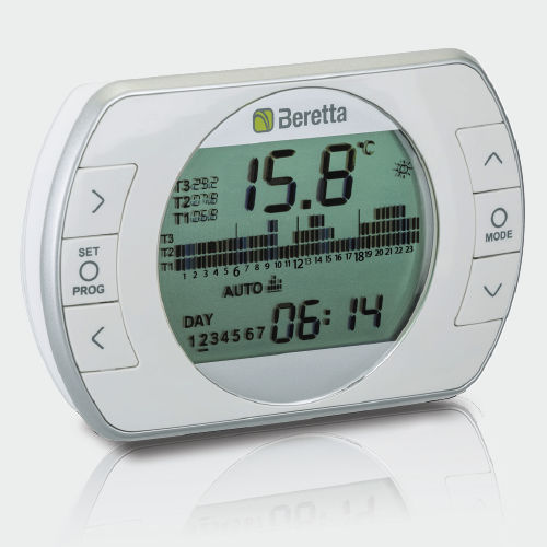 Цифровой термостат - BESMART - Beretta - программируемый / для системы отопления / настенный