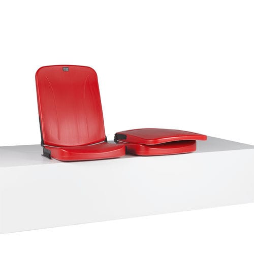 Откидное ступенчатое кресло - MICRA TEK 500 - Euro Seating International - из полипропилена / из полиэтилена / для спортивного учреждения