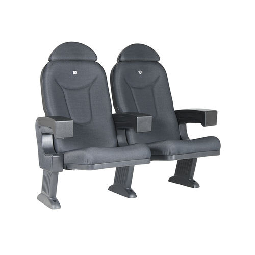 Современное кресло для аудитории - ROMA COMFORT - Euro Seating International - из ткани / с подголовником / складное
